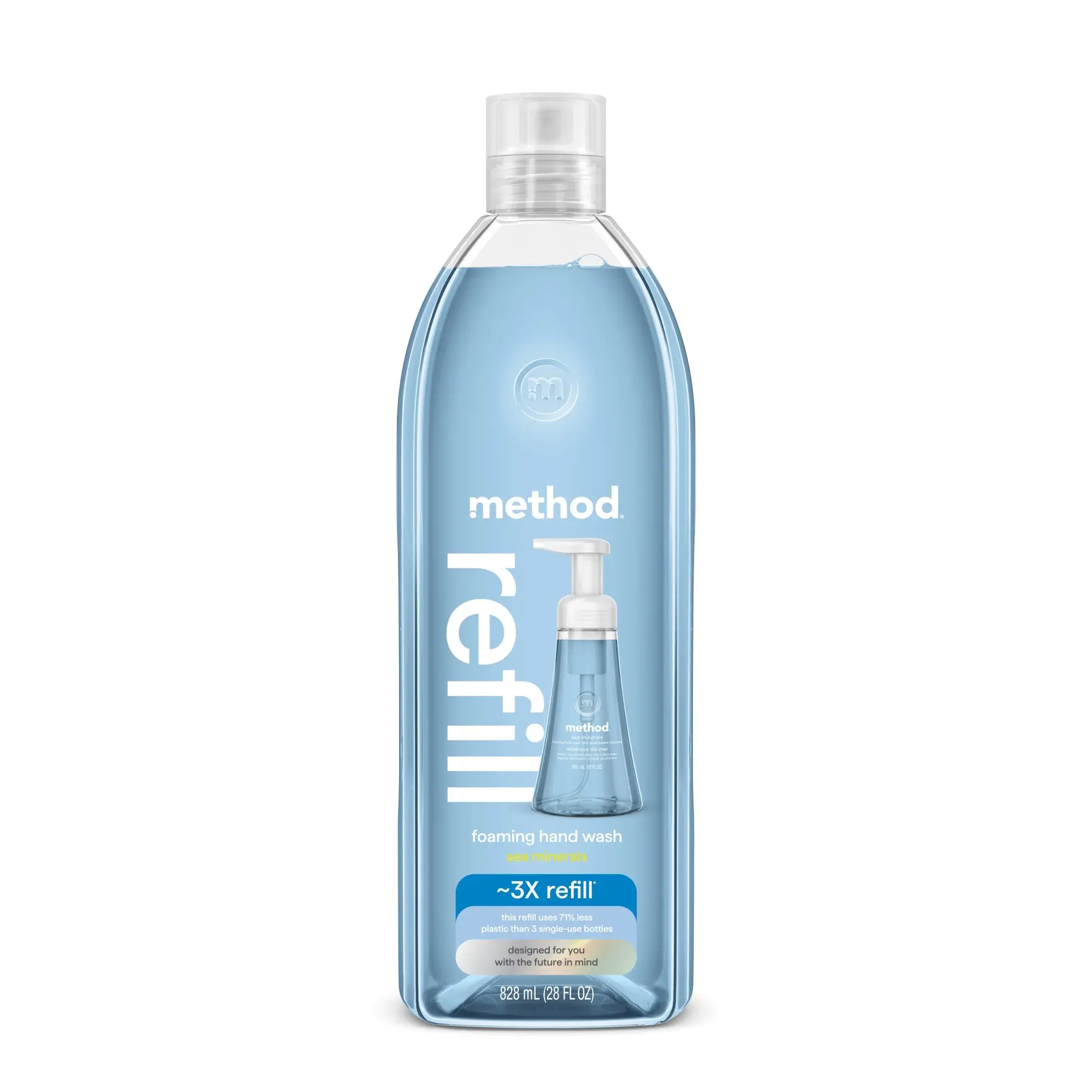 Method Foaming Hand Soap, Refill, Sea Minerals, 28 oz