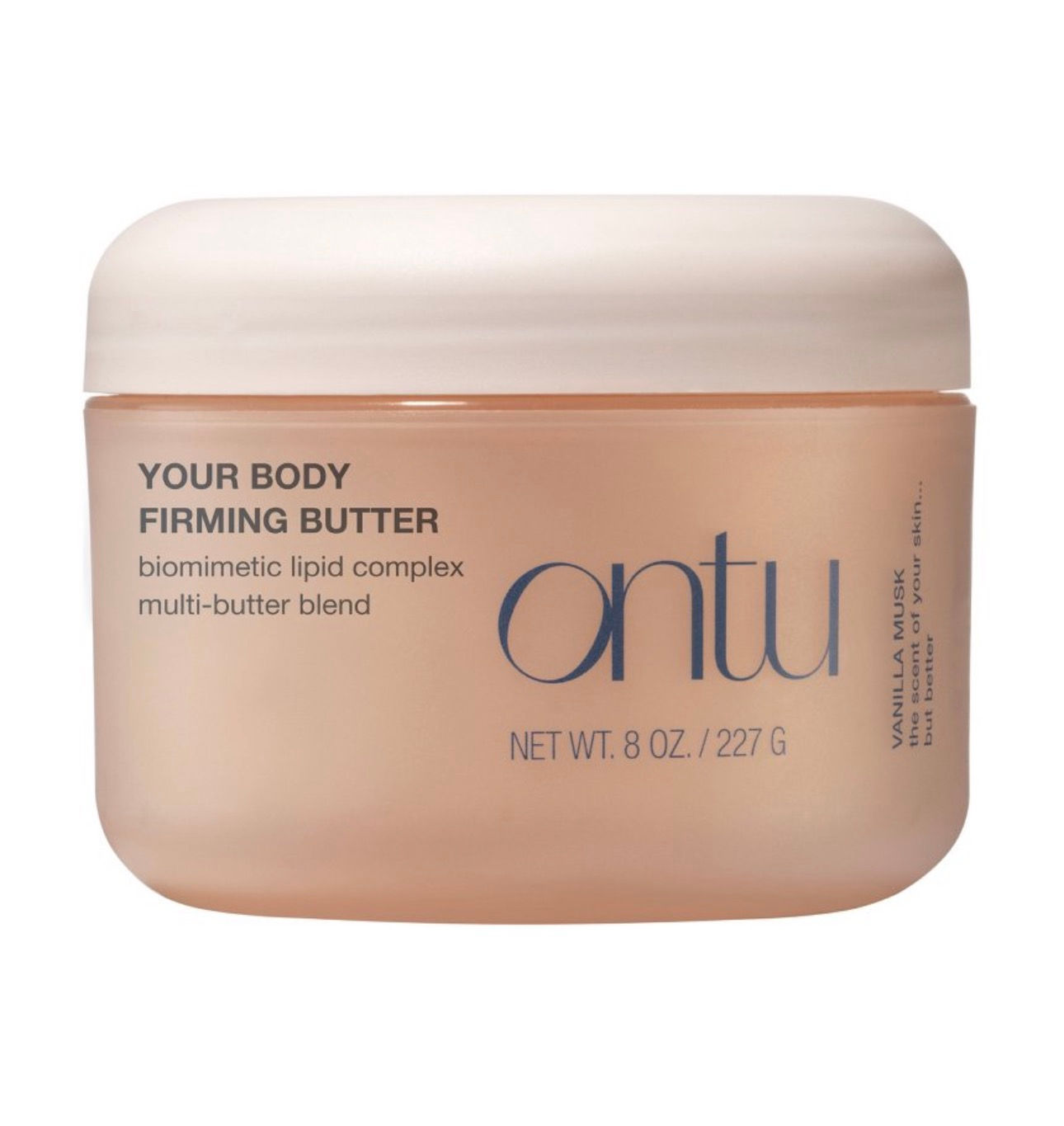 Ontu Firming Body Butter with Biomimetic Lipid Complex Cream - 8oz: Hydrating Wh
