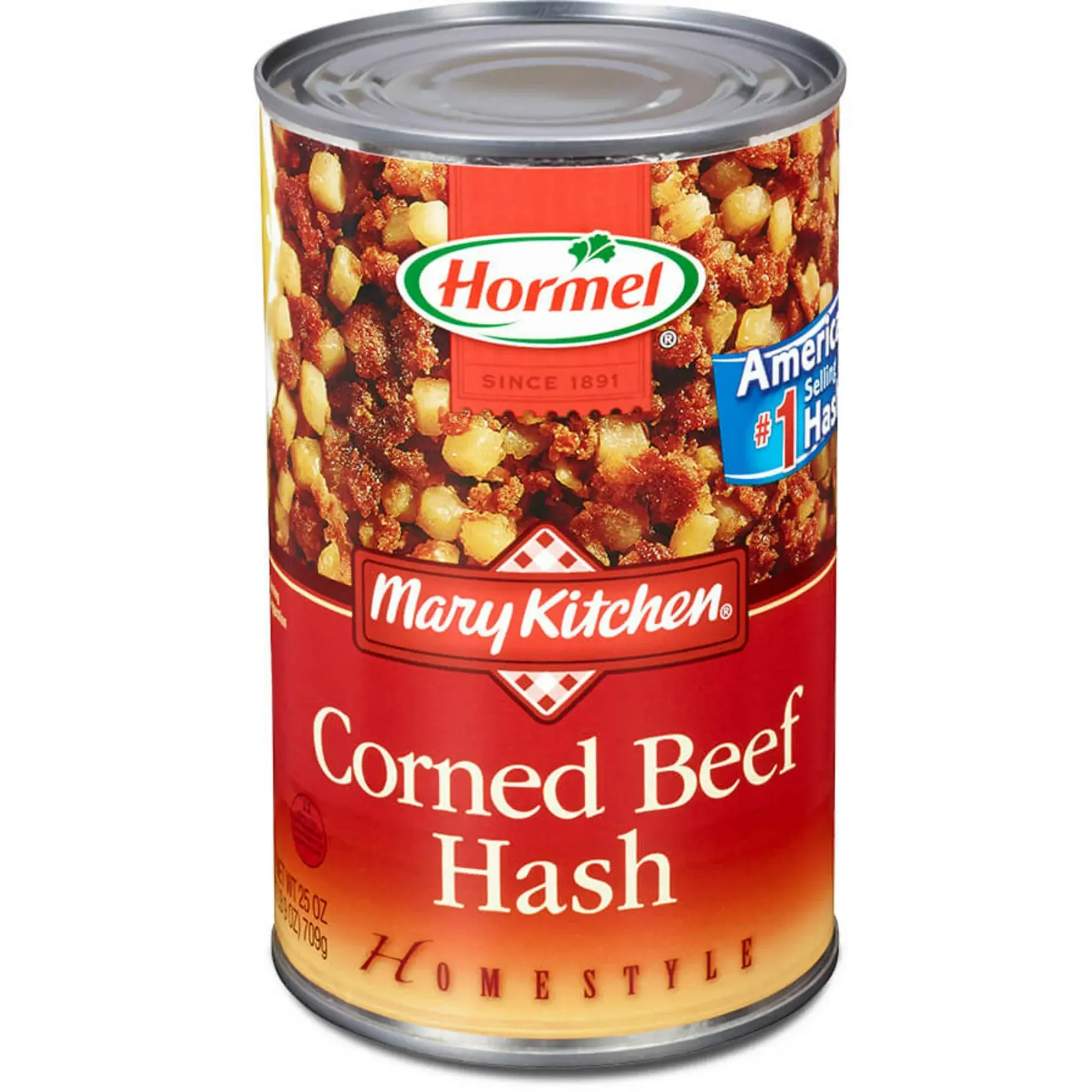 HORMEL MARY KITCHEN Hash de carne en conserva, 25 oz, lata de acero