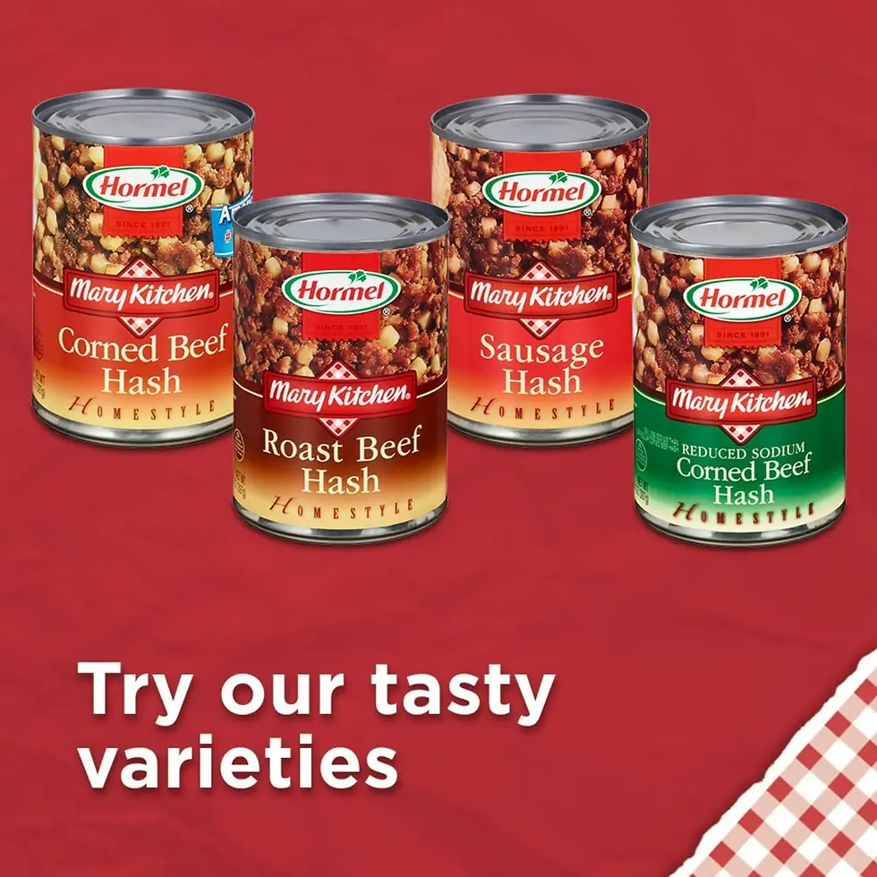Miniatura: HORMEL MARY KITCHEN Hash de salchicha para el desayuno, no perecedero, lata de a
