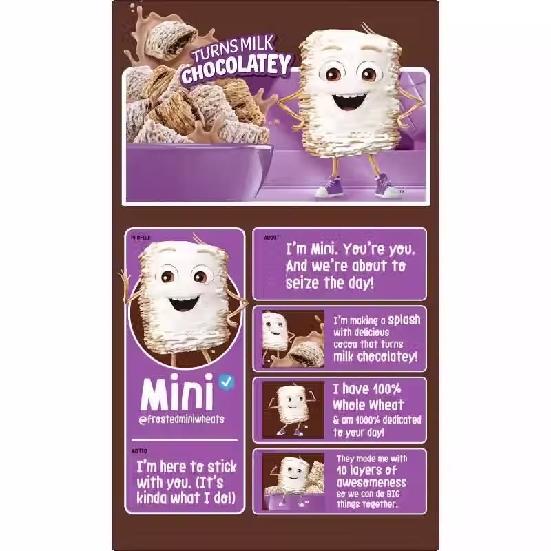 Miniatura: Kellogg's Frosted Mini Wheats Cocoa Breakfast Cereal - 20oz