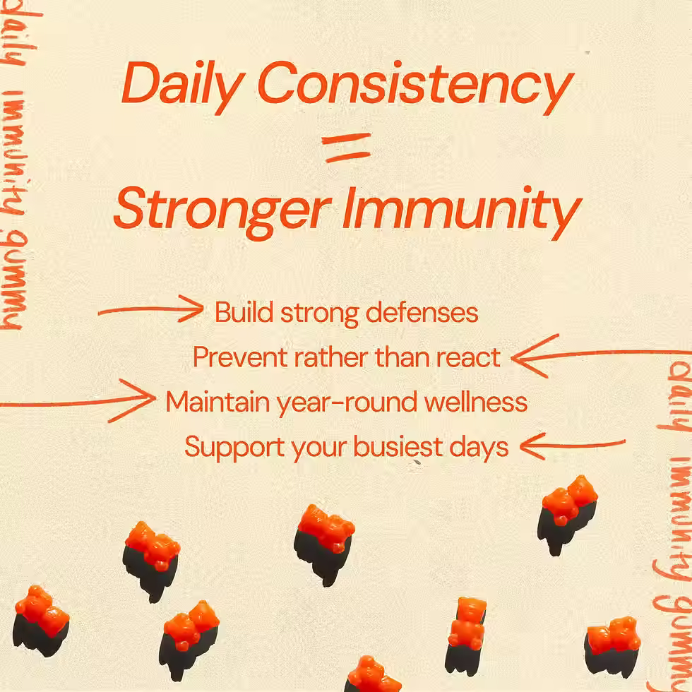 Miniatura: Immun by Gruns Adult Organic Vitamin C Immunity Gummies, 25 ct.