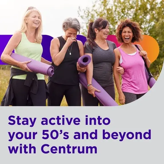 Miniatura: Centrum Silver Womens 50 Plus Multivitamin With Vitamin B, C, D3 & E, 100 Count