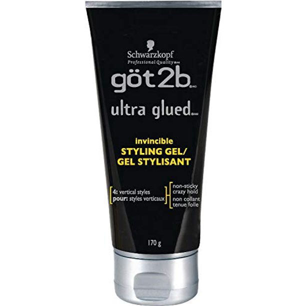 Got2b Ultra Glued Invincible Styling Hair Gel 6 oz