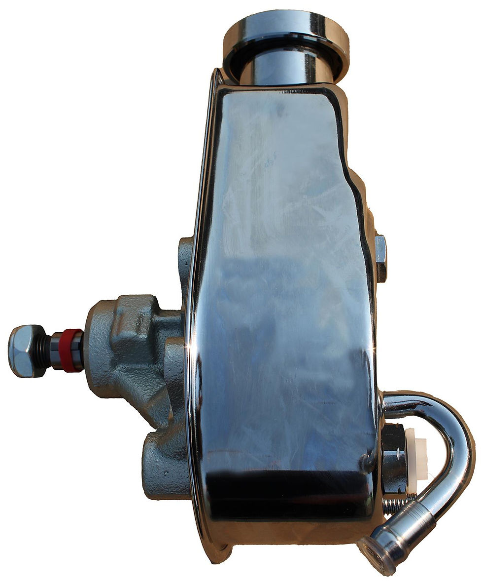 Thumbnail: Chrome Power Steering Pump