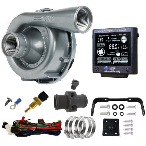 Thumbnail: 150LPM/40GPM Remote Electric Water Pump + Controller