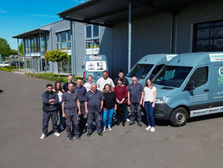 Fotoshooting für die neue Website von GHI Service GmbH