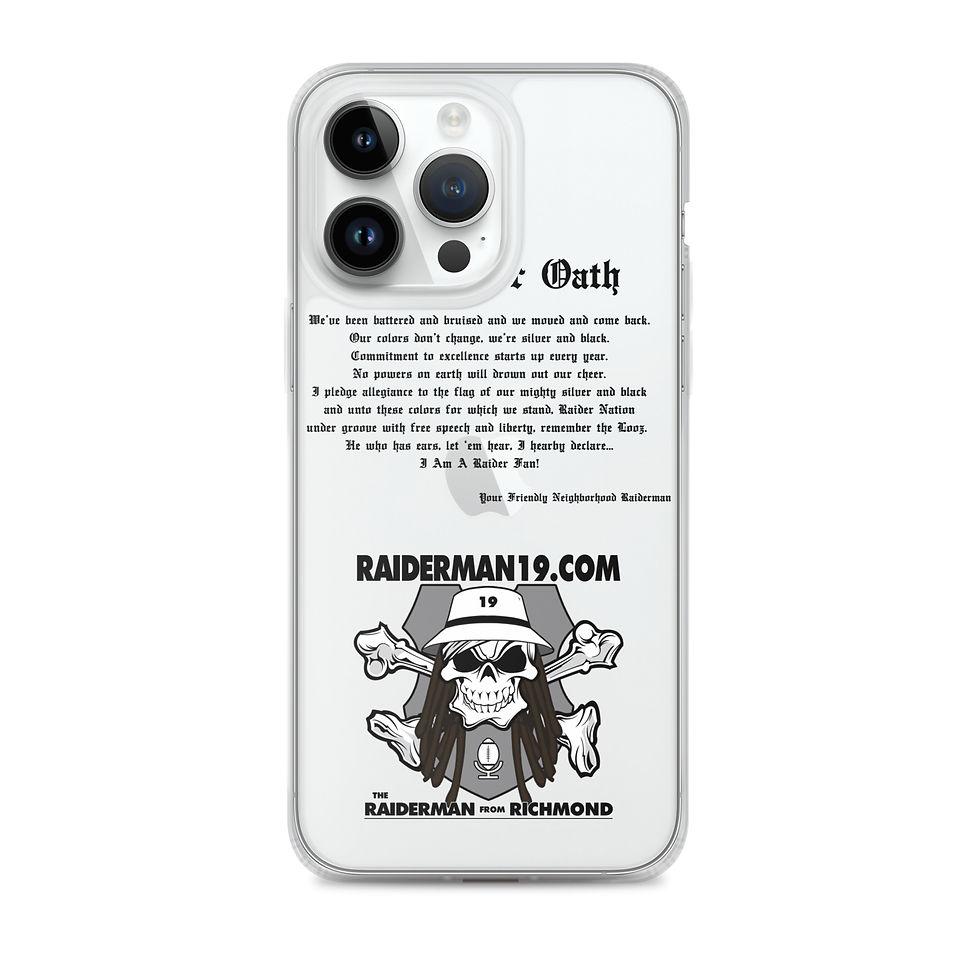 Thumbnail: Raider Oath Clear Case for iPhone®
