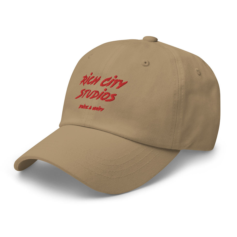 Thumbnail: Dad Hat With Red Letters