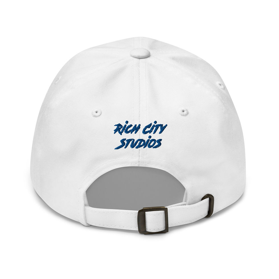 Thumbnail: Dad Hat With Blue Letters