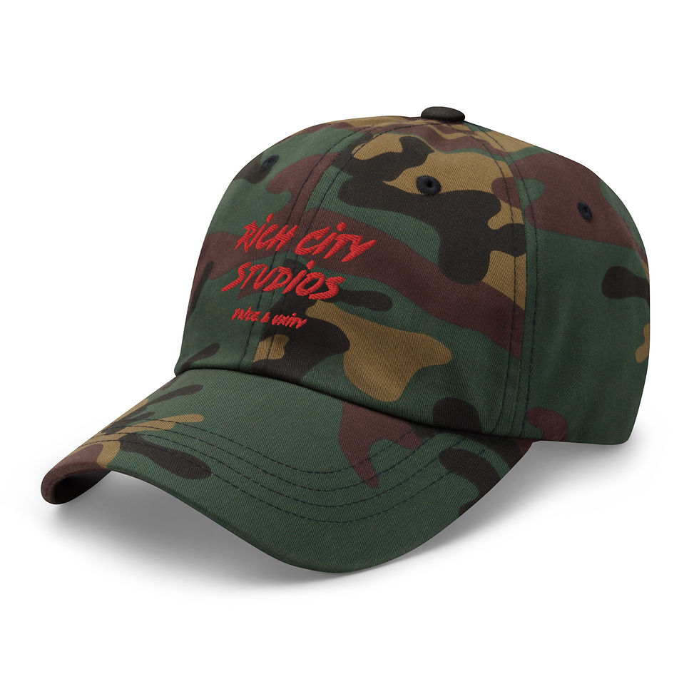 Thumbnail: Dad Hat With Red Letters