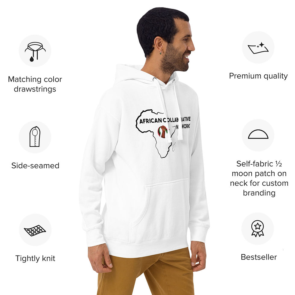 Thumbnail: African Collaborative Network Unisex Hoodie