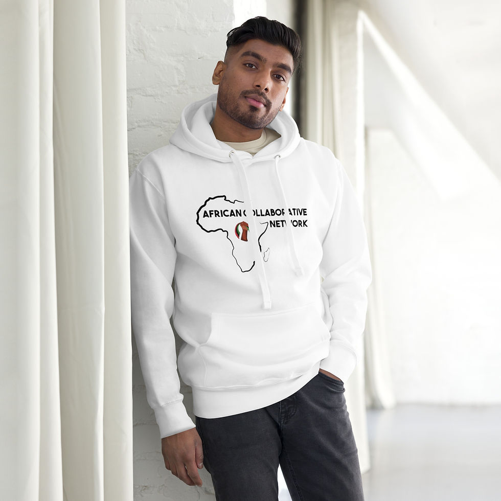 Thumbnail: African Collaborative Network Unisex Hoodie