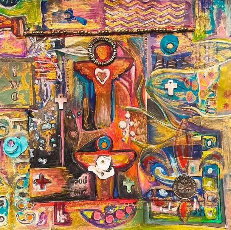 Guardian Angel / Color Paint - SOLD