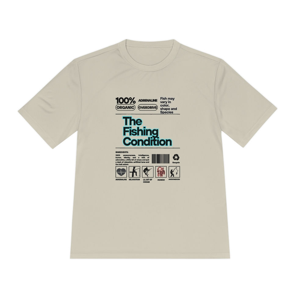 Thumbnail: THE FISHING CONDITION Unisex Moisture Wicking Tee