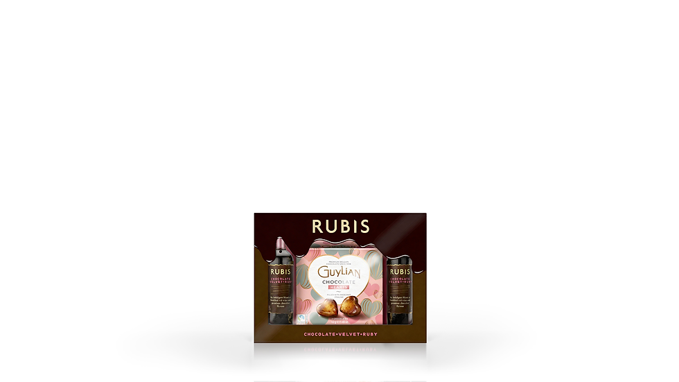 Thumbnail: Rubis Chocolate Wine Guylian Gift Pack 2 x 5cl 15% ABV