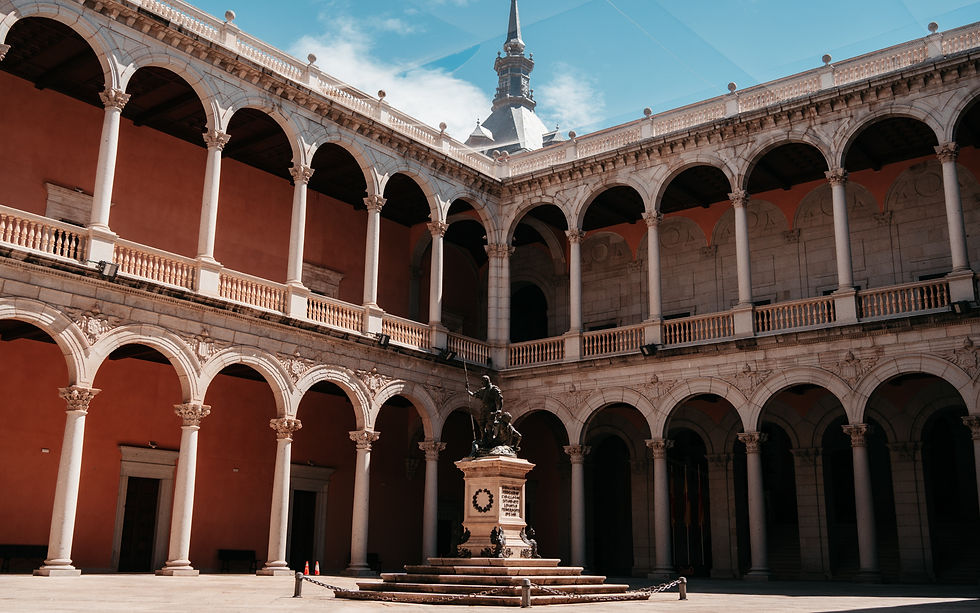 Courtyard of Alcázar of Toledo