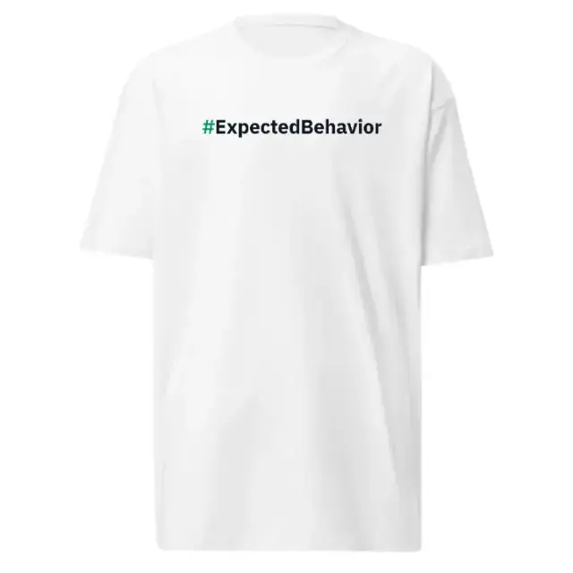 Thumbnail: #ExpectedBehavior T-Shirt | Programmer Coding Humor Tee