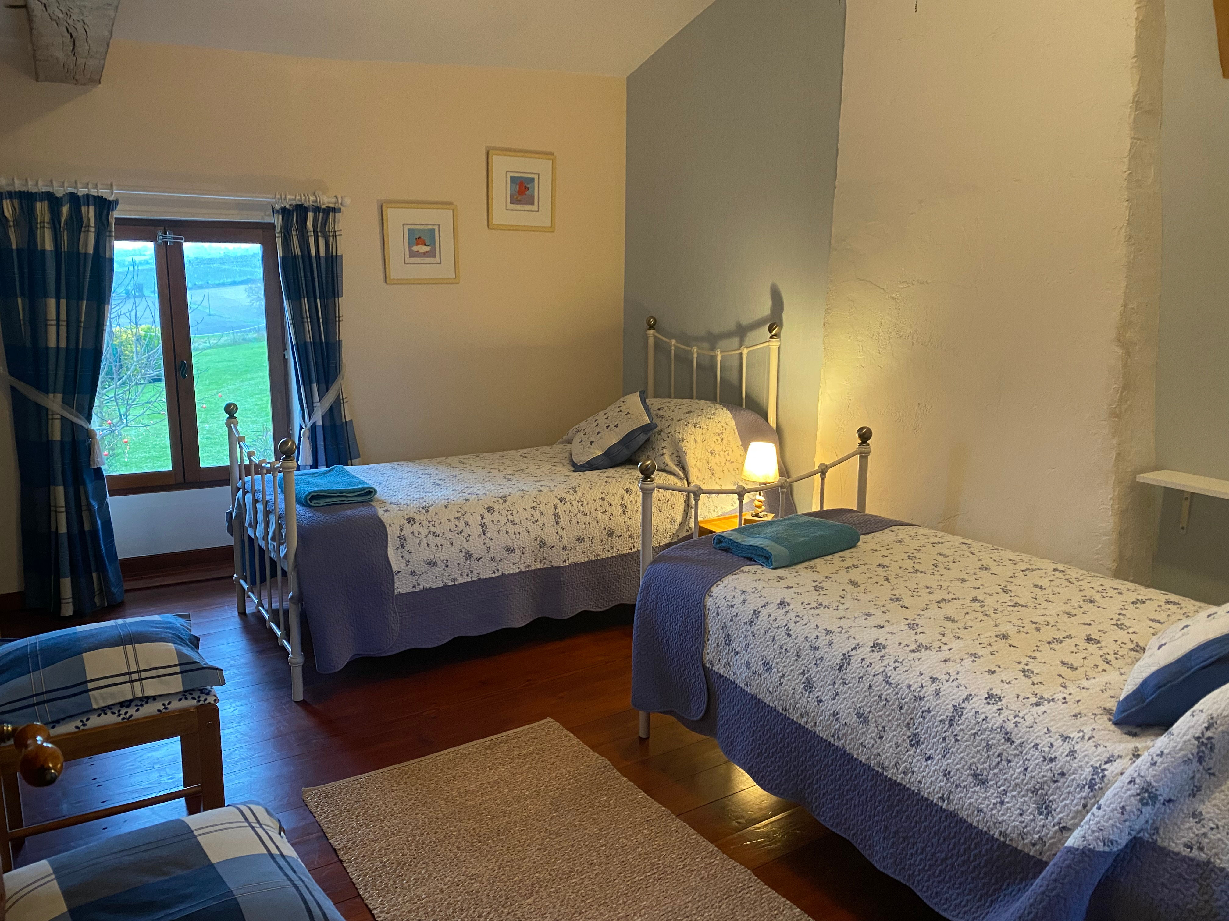 Gite Bleu Chambre partagée