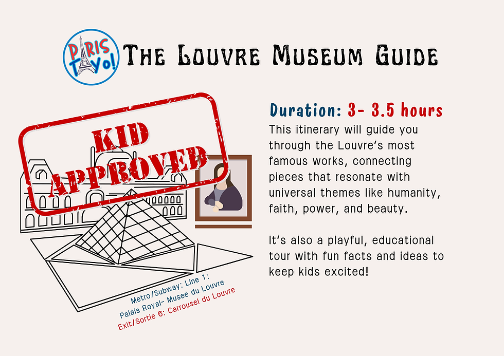 Louvre for Kids | Paris Tayo