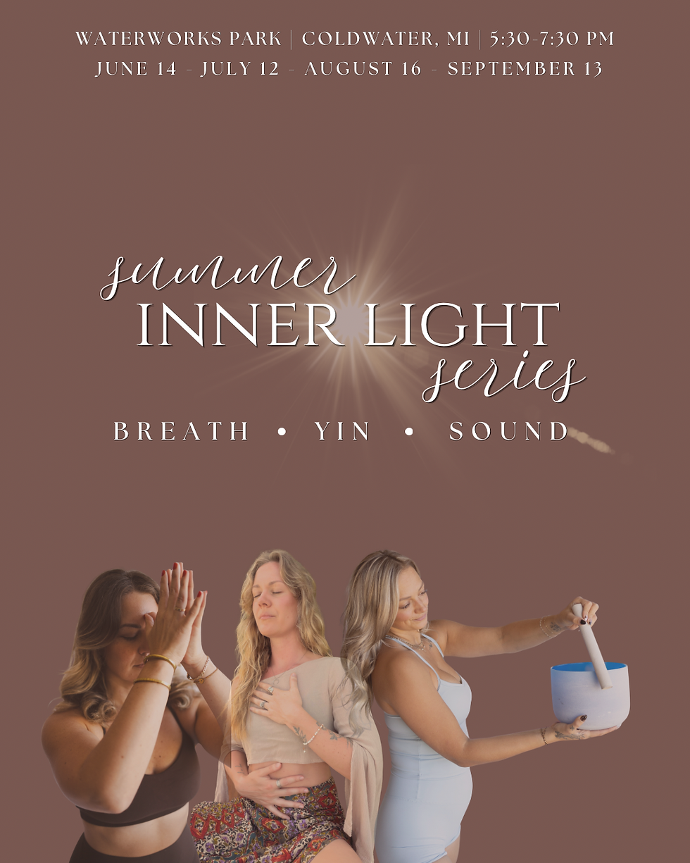 Summer Inner Light Series : Breath, Yin, Sound