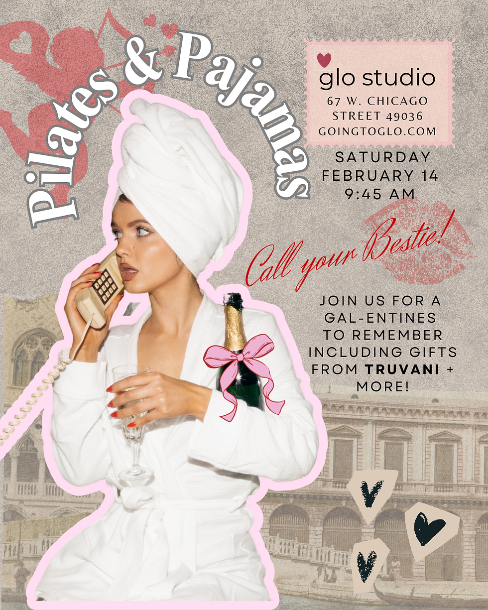 Pilates & Pajamas Galentines Party