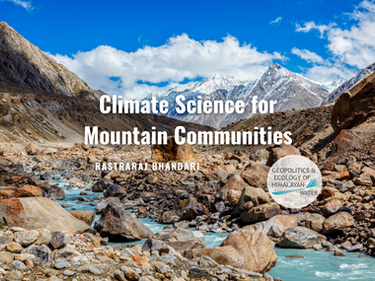 Climate Science For Mountain Communities