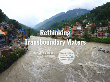 Rethinking Transboundary Waters