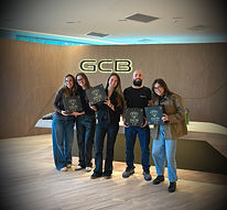 Jogo de tabuleiro corporativo personalizado para integração de novos colaboradores no onboarding da GCB.