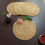 Thumbnail: Jute placemat round placemat table decor 100% natural fibre