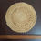 Thumbnail: round jute placemat 100% natural fibre handmade elegant table decor