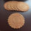 Thumbnail: jute round placemat with an elegant design for your table decor