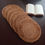 Thumbnail: Round placemat jute placemat 100% sustainable table decor