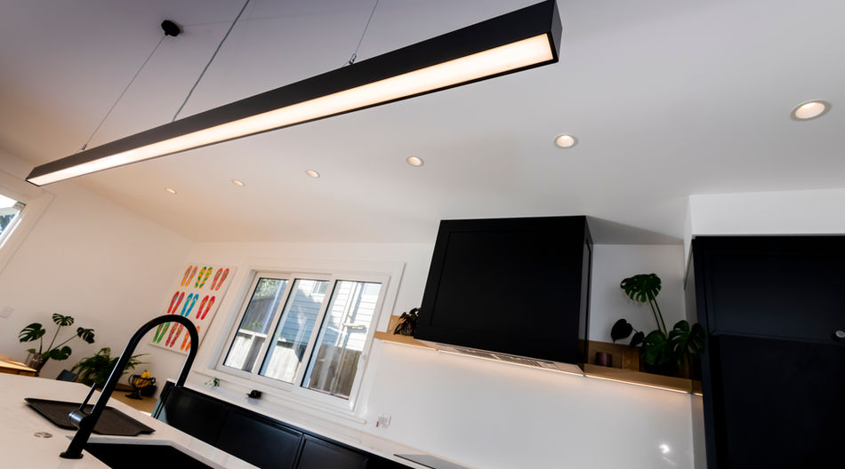 Kitchen lighting by Caliber Electrical