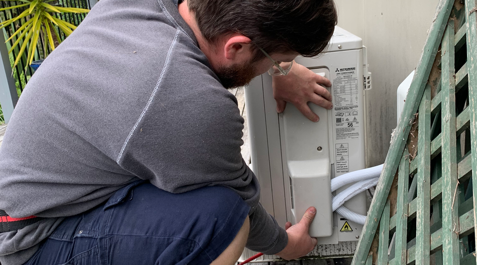 Heat pump installation