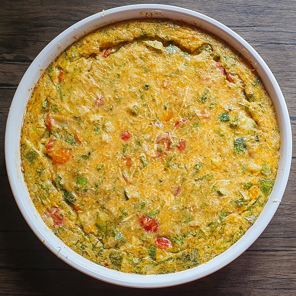 Leftovers Baked Omelette