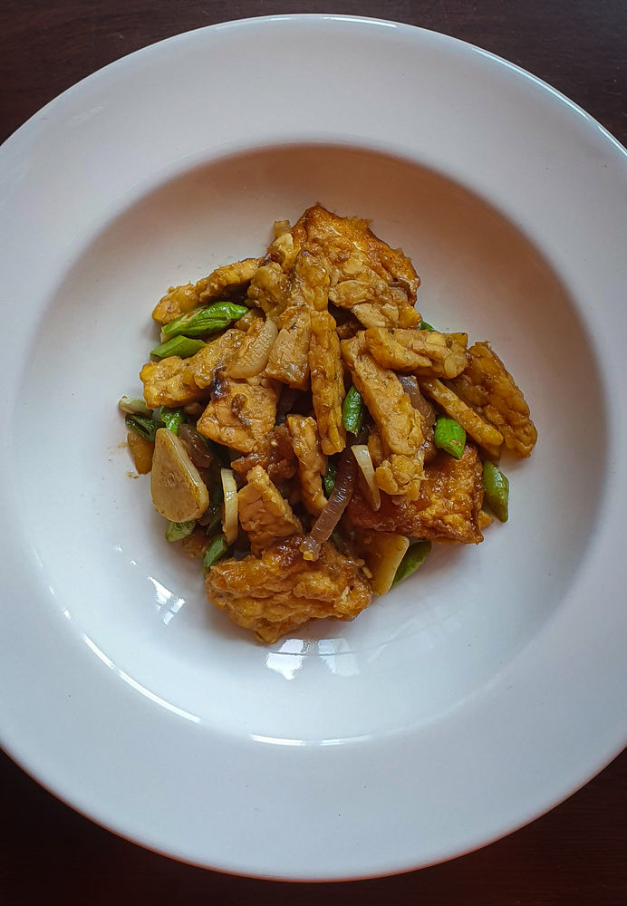 Tempeh Tofu Stir Fry