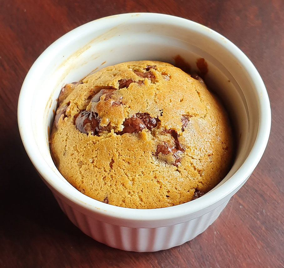 Ramekin Chocolate Chip Cookies