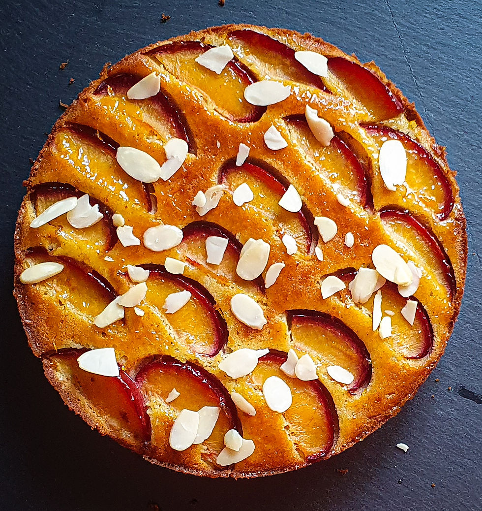 Leftover Kulich Frangipane Pudding