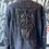 Thumbnail: Kerry Kouture Owl Denim Jacket Paint Splatters