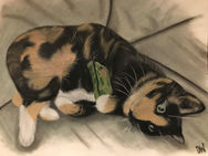 Pastel Pet Portraits - Chess