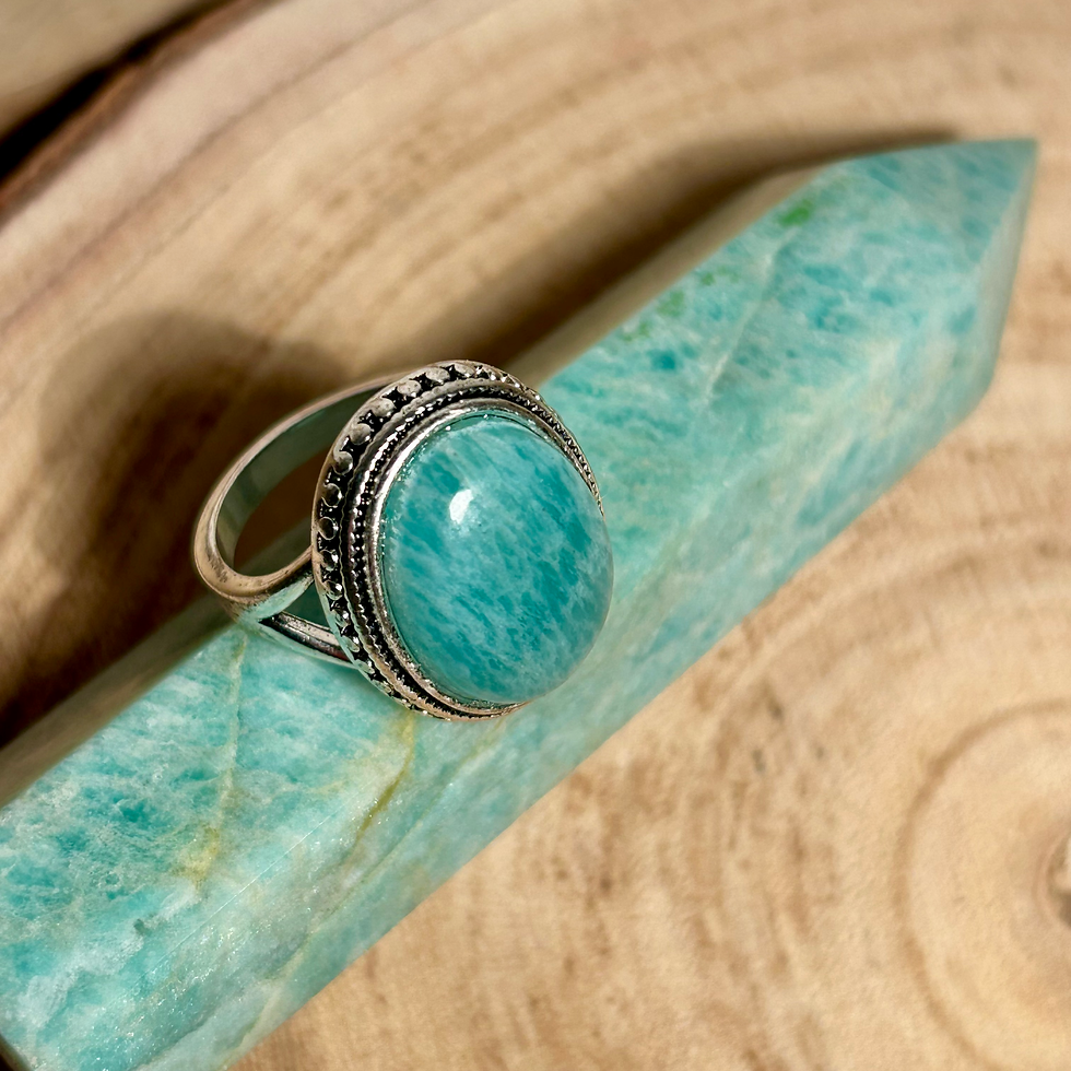 Miniatura: Anillos Mystika | Amazonita