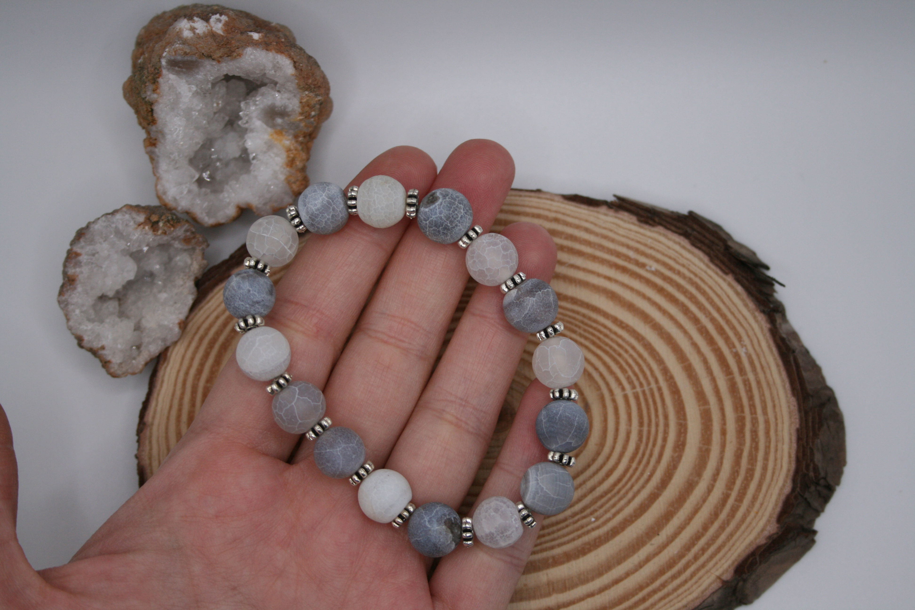 Pulseras Ágata Mate