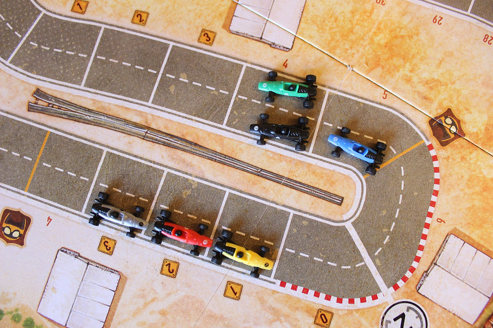 Asger Harding Granerud, Daniel Skjold Pedersen heat pedal to the metal italy map car racing game board game review