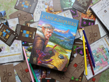 Cartographers: A Roll Player Tale (2019) — Solo Review