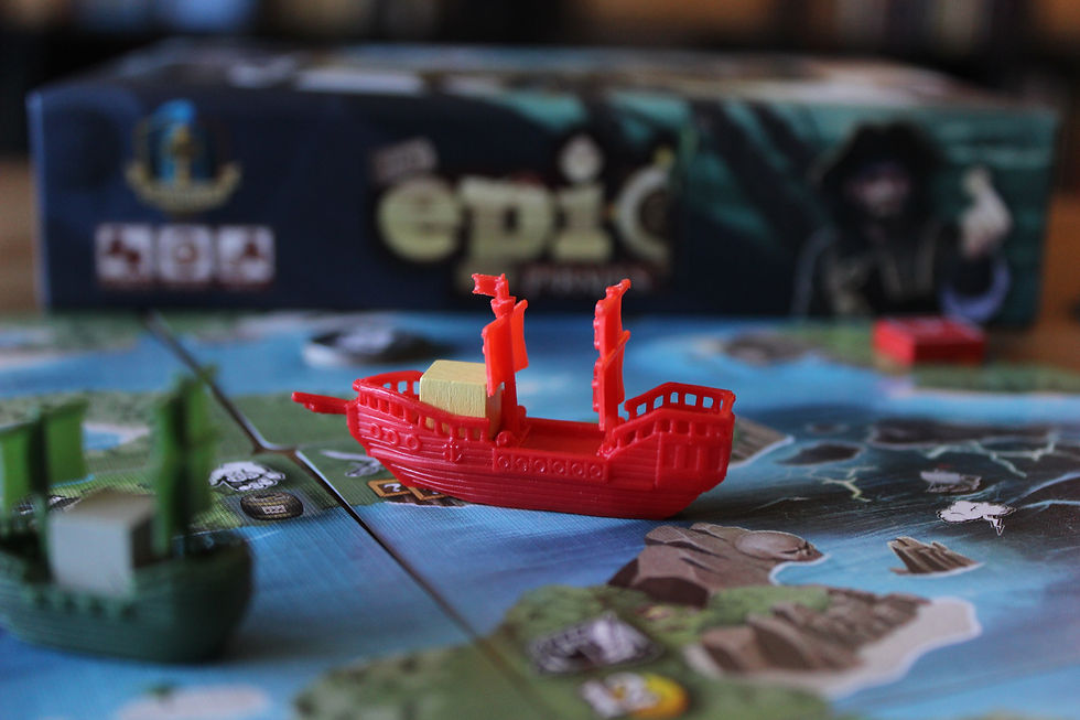 tiny epic pirates tiny epic games pirates pirate ship pirate game board game small game