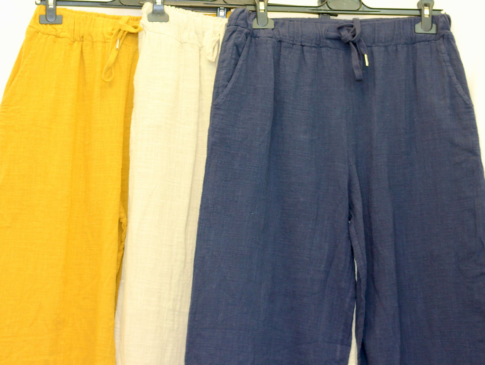 Cotton Trousers £17
