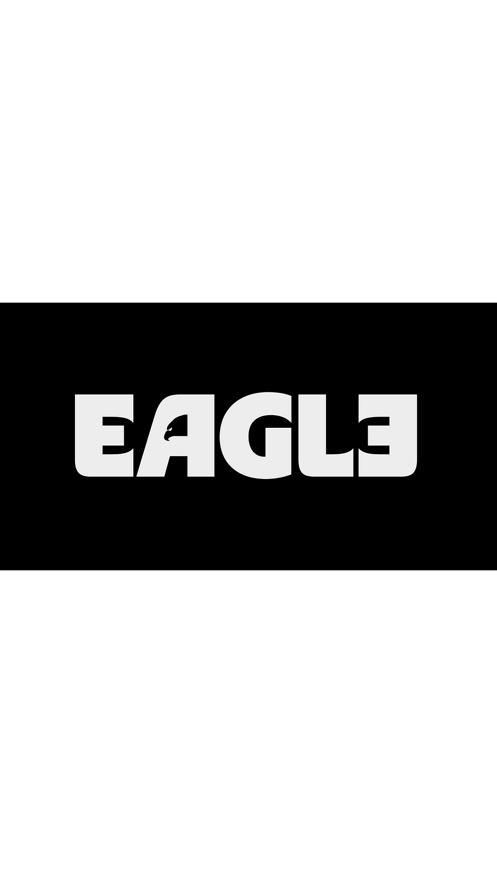 Logga. Eagle. Logotyp. Grafisk design.