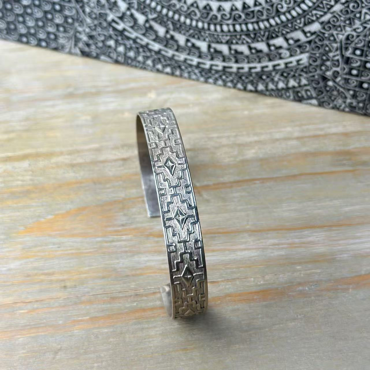 阿根廷“Alpaca” 德銀手鐲 #ACC001