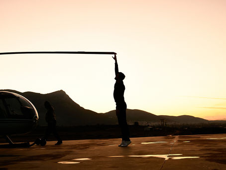 The journey of a helicopter pilot